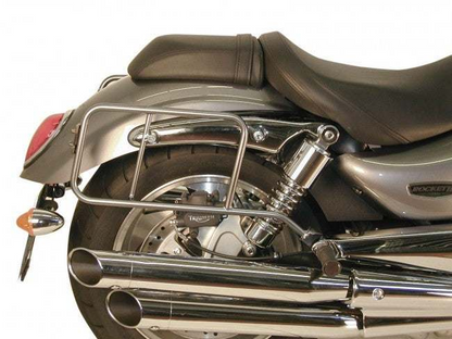 Triumph Rocket 3 (2013-19) Carrier - Sidecases Quick Release Chrome - Hepco Becker - 650711 00 02