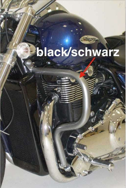 Triumph Thunderbird 1600 Protection Black Engine Guard - Hepco Becker - 501720 00 01