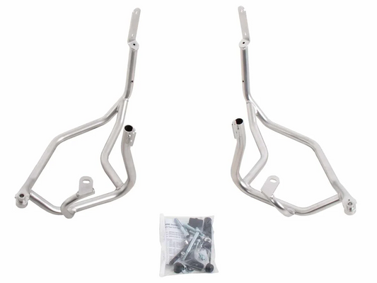 Triumph Tiger 850 &amp; 900 Protection - Guard Tank SOLID Stainless Steel - Matte - Hepco Becker - 5097605 00 22