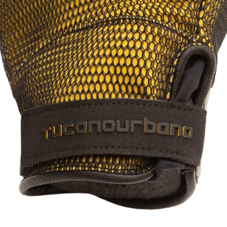 Tucano Urbano Eden Mesh Gloves - BLACK/YELLOW - Riders Junction