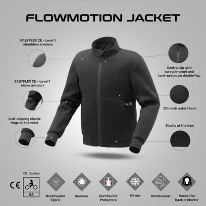 Tucano Urbano Flowmotion Jacket - BLACK