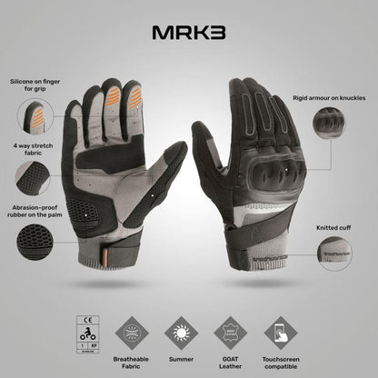 Tucano Urbano Mrk3 Gloves - DARK GREY