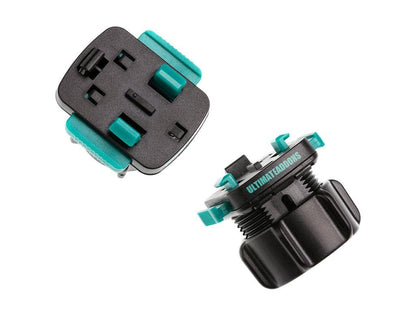 Ultimateaddons 25mm To 3 Prong Adapter With Push Buttons - UA-25-3PRONG-V2