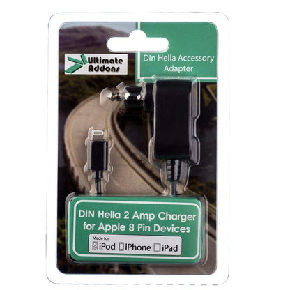 Ultimateaddons Compact Right Angle Din Hella Auxiliary Charger - UA-HELLA-TYPEC