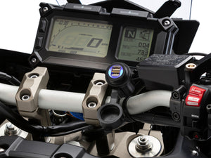 Ultimateaddons Dual USB Hardwire Charger With Handlebar Mount - UA-HB-2USB