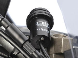 Ultimateaddons Dual USB Hardwire Charger With Handlebar Mount - UA-HB-2USB