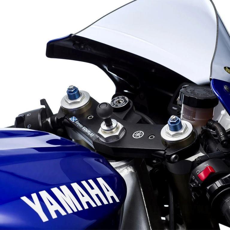 Ultimateaddons Motorcycle Fork Stem Mount + 3 Prong Attachment - STEM10-13OB