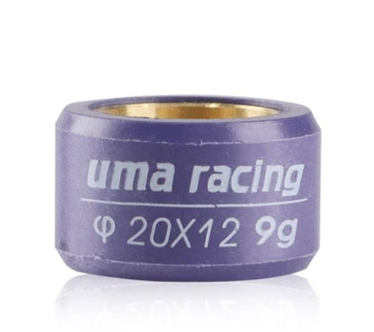 Uma Racing Clutch CVT Pulley Roller V3 20 X 12 Aerox 155 (V3 20 X 12 9g 02PR0509)