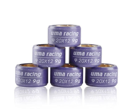 Uma Racing Clutch CVT Pulley Roller V3 20 X 12 Aerox 155 (V3 20 X 12 9g 02PR0509)