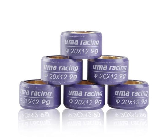 Uma Racing Clutch CVT Pulley Roller V3 20 X 12 Aerox 155 (V3 20 X 12 9g 02PR0509)