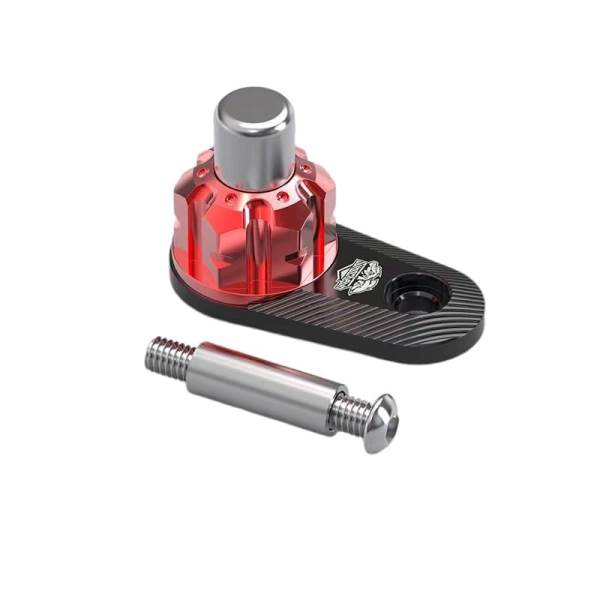 Universal Cnc Scooter Motorcycle Brake Switch Ramp Slope Assist Control Lock Stopper 6mm (Red)