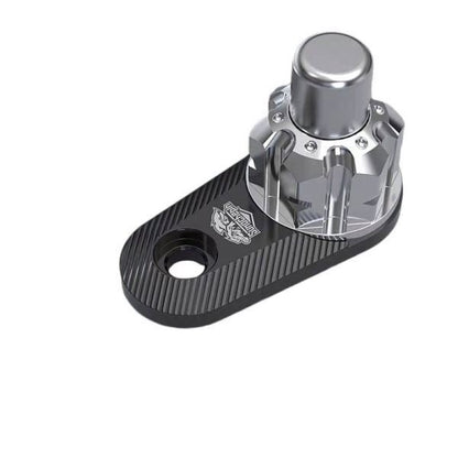 Universal Cnc Scooter Motorcycle Brake Switch Ramp Slope Assist Control Lock Stopper 6mm (Silver)