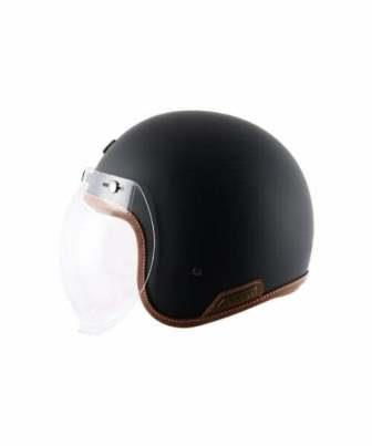 AXOR Retro Jet Helmet (Matt Slate) - Riders Junction
