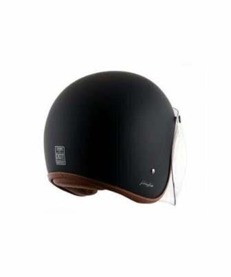 AXOR Retro Jet Helmet (Matt Slate) - Riders Junction