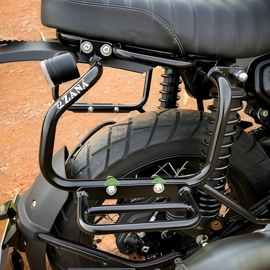 YEZDI SCRAMBLER SADDLE STAY (BLACK) - ZI-8175 - Riders Junction