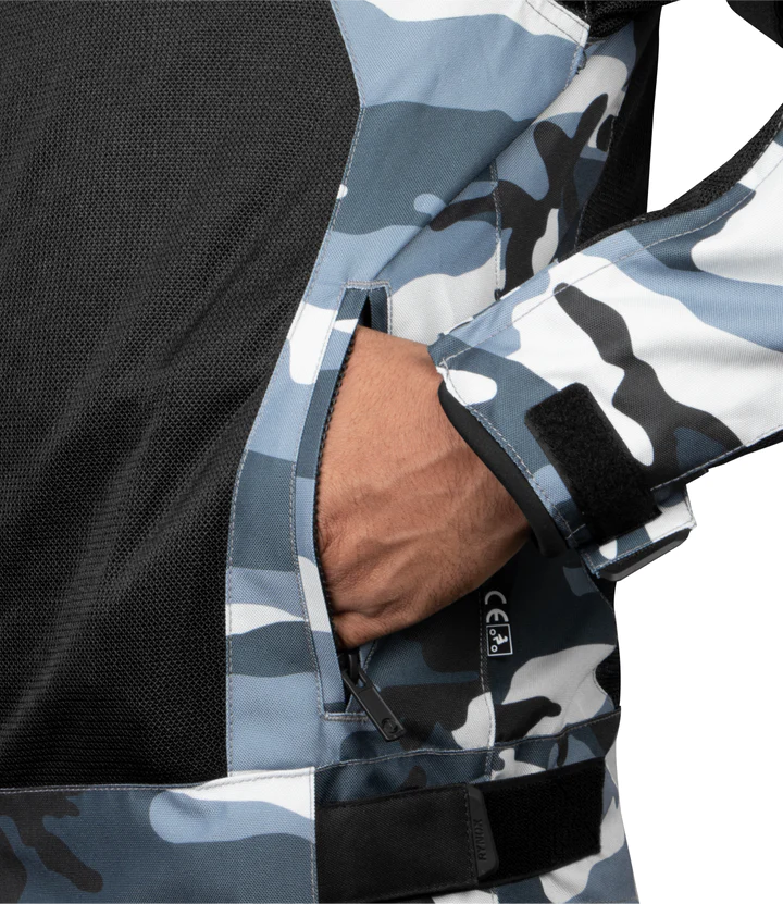 Rynox Urban X Jacket 2022 - Light Camo Black
