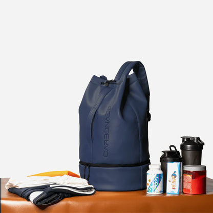 UrbanSac 30L Backpack - Blue - Vegan Leather
