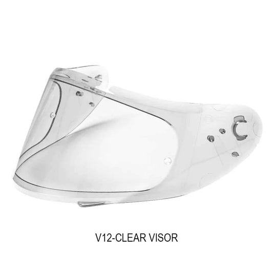 MT - V12 Pin Lock Ready Clear Visor