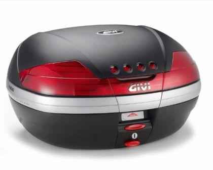 V46N Top Case with Red Reflectors - GIVI