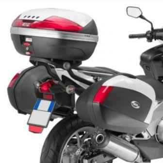 V46N Top Case with Red Reflectors - GIVI