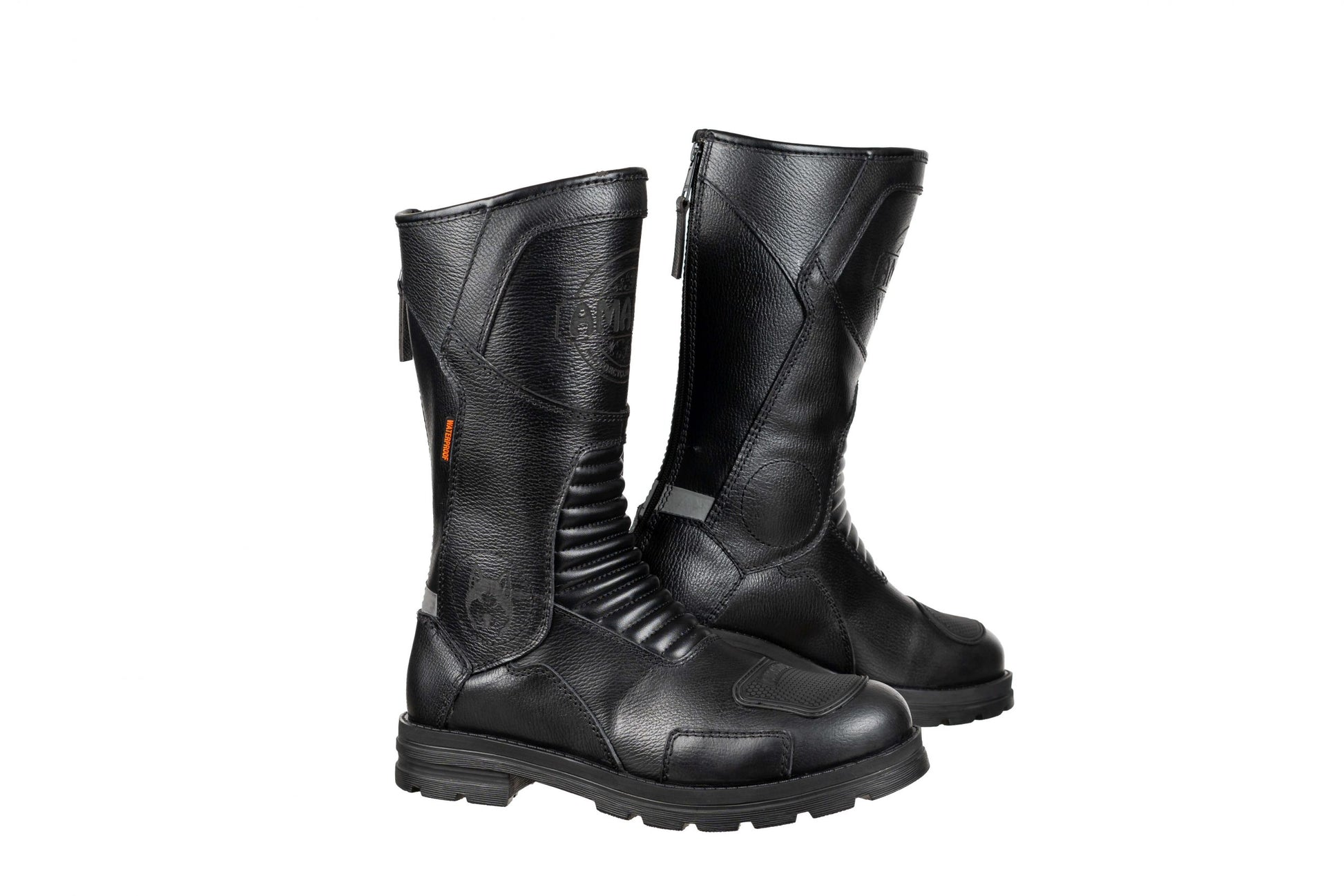 AMAROQ Valiant Motorcycle Riding Boots – Black