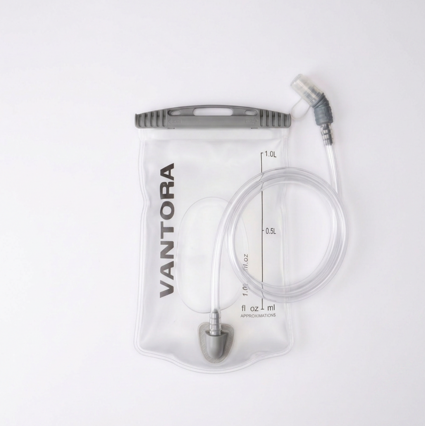 Vantora 1L Hydration Bladder – Premium Leak-Proof Water Reservoir for Backpacks | BPA-Free TPU | Wide-Mouth Slide Seal & High-Flow Bite Valve | Hiking, Riding & Travel