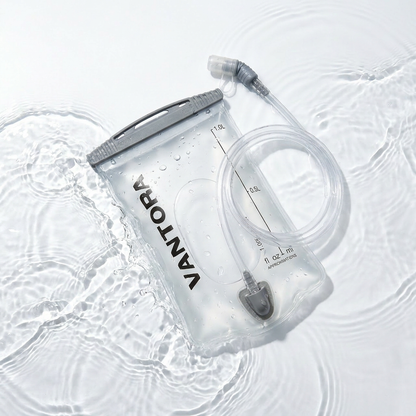 Vantora 1L Hydration Bladder – Premium Leak-Proof Water Reservoir for Backpacks | BPA-Free TPU | Wide-Mouth Slide Seal & High-Flow Bite Valve | Hiking, Riding & Travel