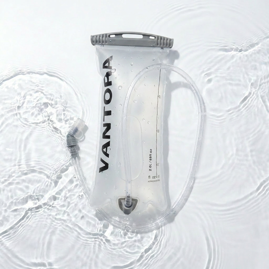 Vantora 2L Hydration Bladder - Premium Leak-Proof Water Reservoir for Backpacks | 100% BPA-Free TPU | Wide-Mouth Slide Seal & High-Flow Bite Valve | For Hiking, Riding, and Travel