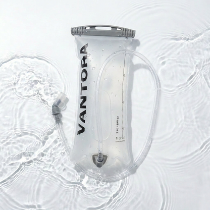 Vantora 2L Hydration Bladder - Premium Leak-Proof Water Reservoir for Backpacks | 100% BPA-Free TPU | Wide-Mouth Slide Seal & High-Flow Bite Valve | For Hiking, Riding, and Travel