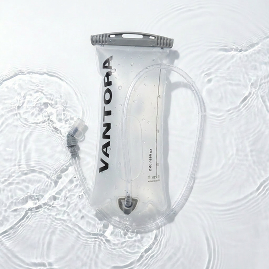 Vantora 2L Hydration Bladder - Premium Leak-Proof Water Reservoir for Backpacks | 100% BPA-Free TPU | Wide-Mouth Slide Seal & High-Flow Bite Valve | For Hiking, Riding, and Travel