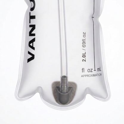 Vantora 2L Hydration Bladder - Premium Leak-Proof Water Reservoir for Backpacks | 100% BPA-Free TPU | Wide-Mouth Slide Seal & High-Flow Bite Valve | For Hiking, Riding, and Travel
