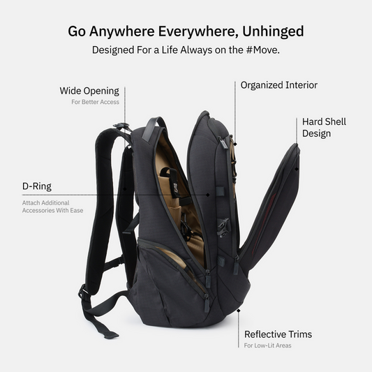 Vantora ACE Gaming Backpack - Carbon Black