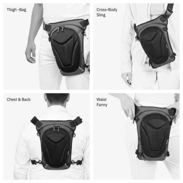 Vantora ARC 4IN1 Travel Bag (Carbon-Black)