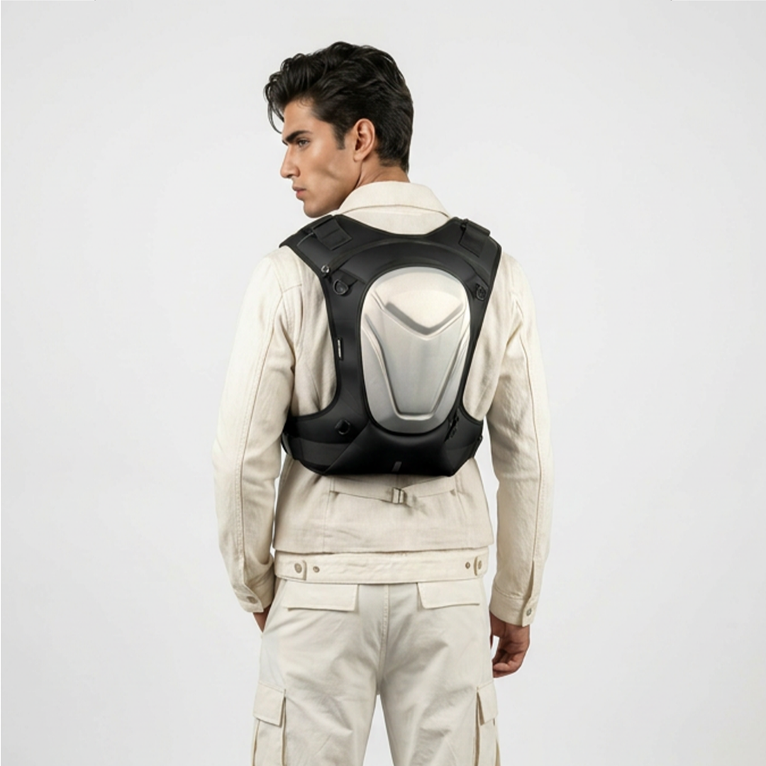 Vantora Flux 10L Backpack + 2L Hydration Bladder - Grey Black