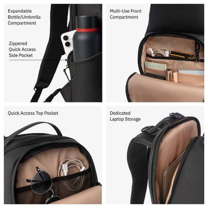 Vantora Lexor Backpack (Carbon-Black)