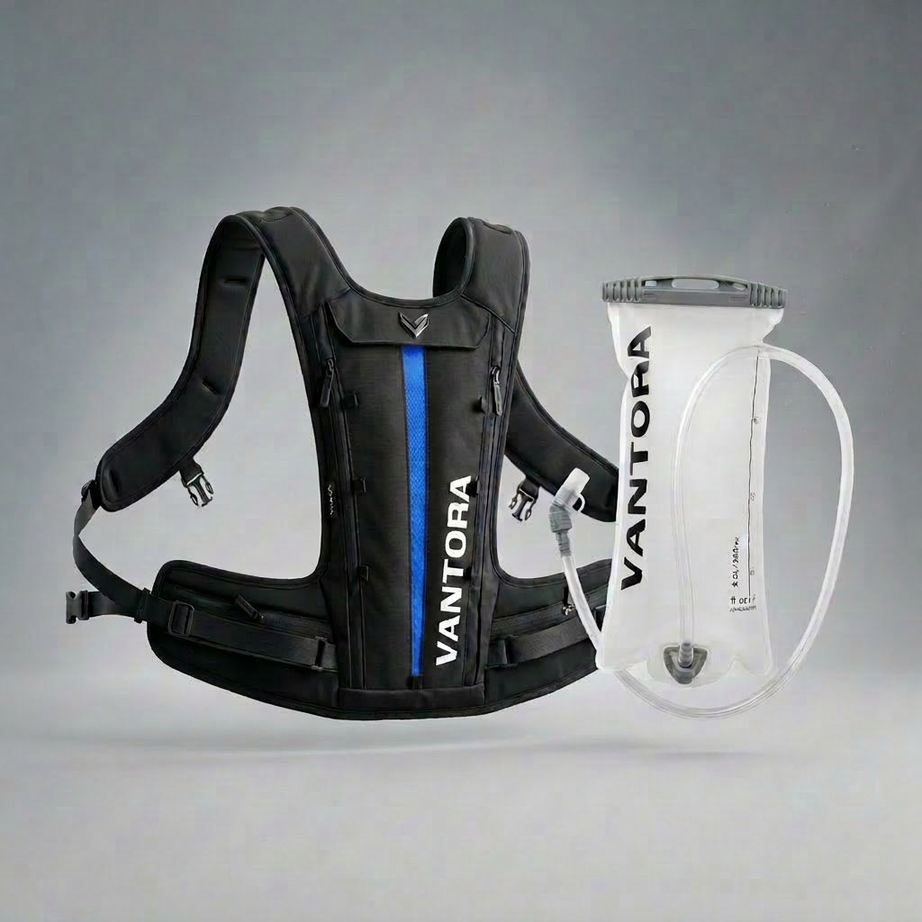 Vantora Lumo 5L Backpack + 2L Hydration bladder - Blue