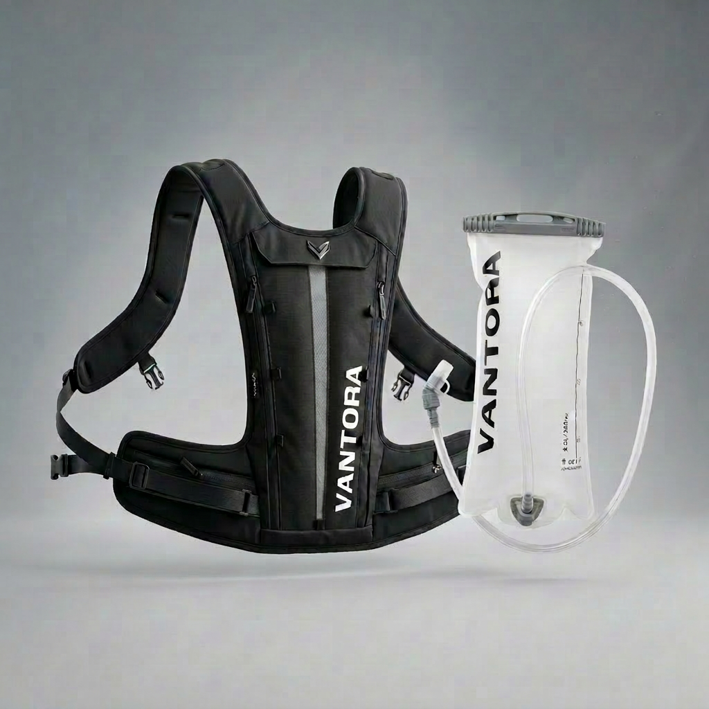 Vantora Lumo 5L Backpack + 2L Hydration bladder - Grey