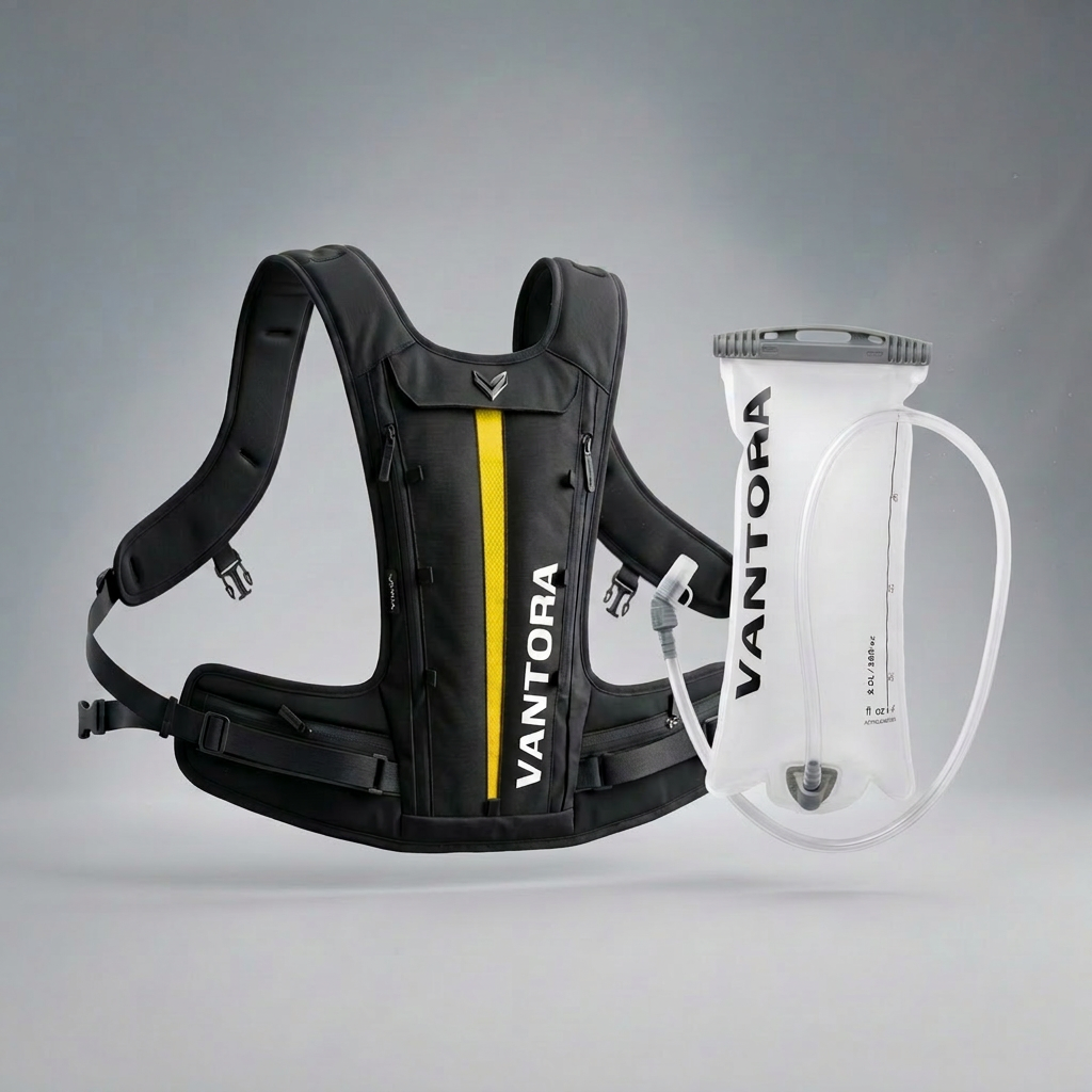 Vantora Lumo 5L Backpack + 2L Hydration bladder - Yellow