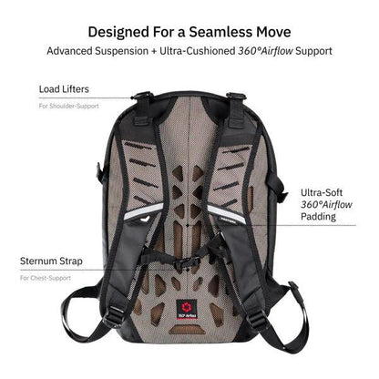 Vantora Lycan Backpack (Carbon-Black)