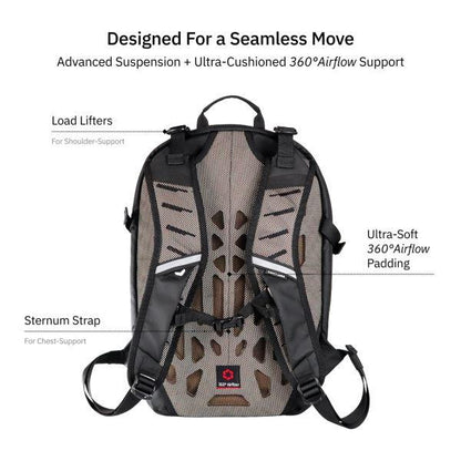 Vantora Velar Backpack (Carbon-Black)