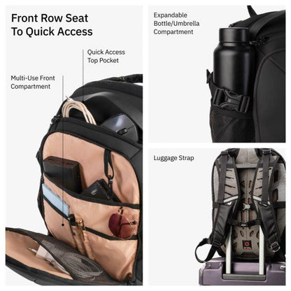 Vantora Velar Backpack (Carbon-Black)