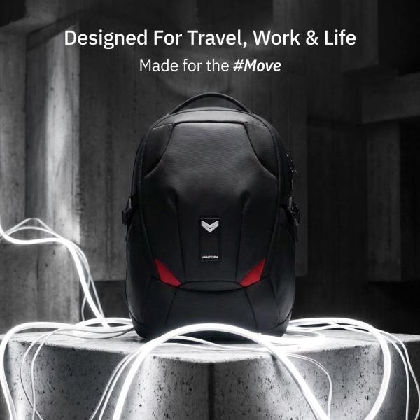 Vantora Volen Backpack (Carbon-Black)