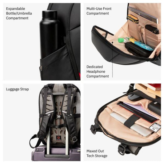 Vantora Volen Backpack (Carbon-Black)