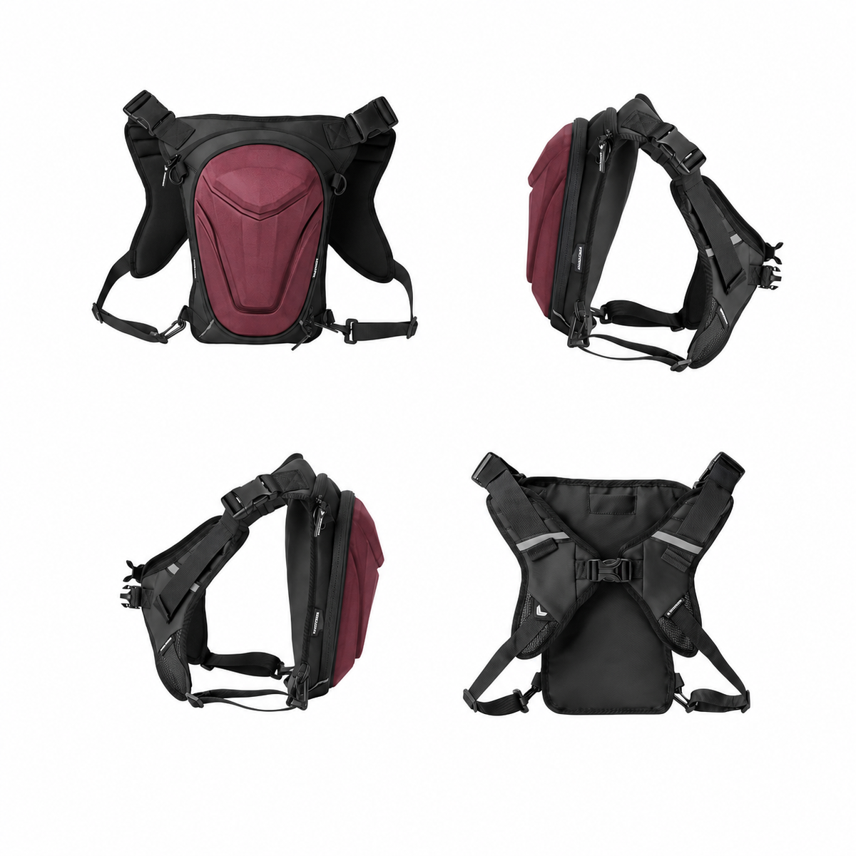 Vantora ARC 4IN1 Travel Bag - Maroon Shell