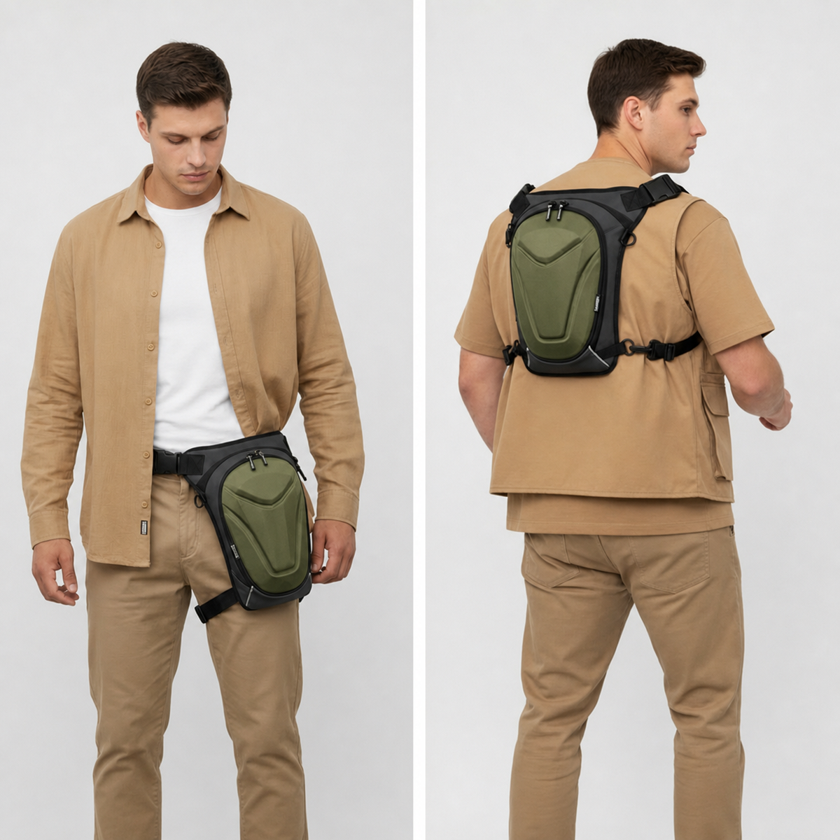 Vantora ARC 4IN1 Travel Bag - Olive Shell