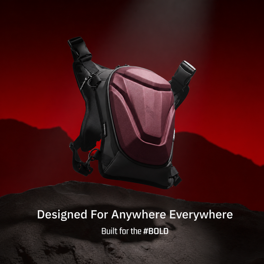 Vantora ARC Thigh bag - Maroon Shell