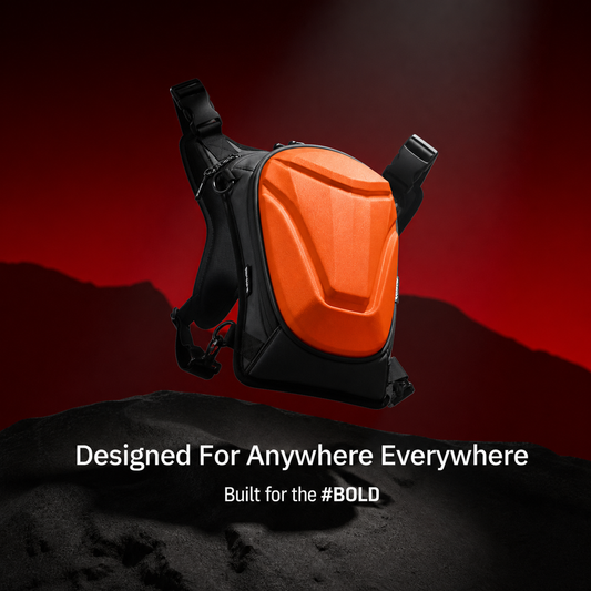 Vantora ARC Thigh bag - Orange Shell
