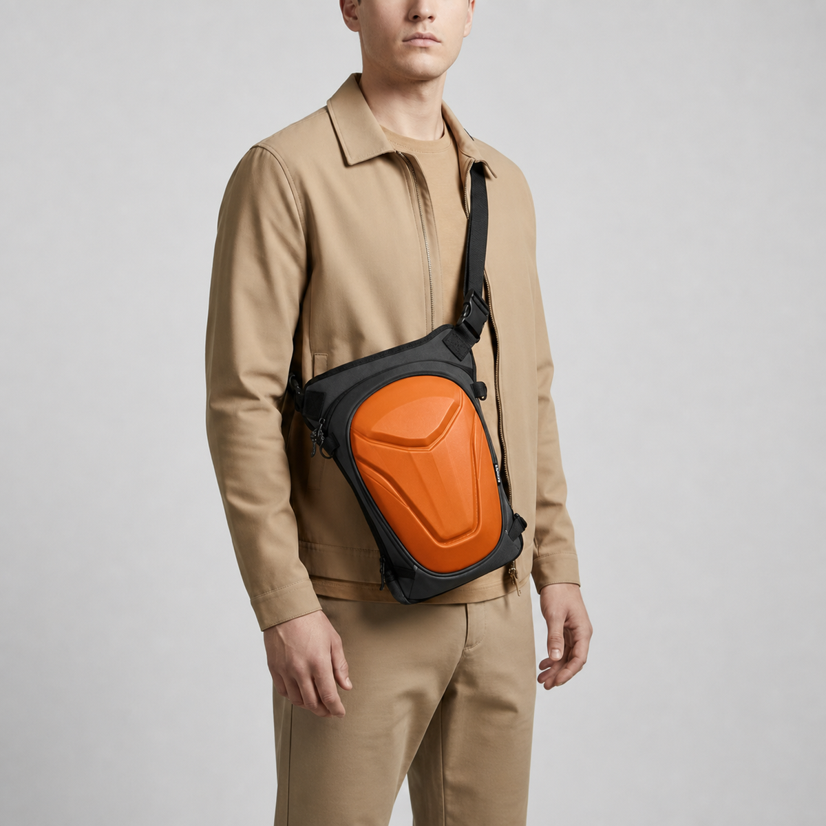 Vantora ARC Thigh bag - Orange Shell