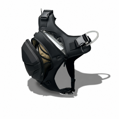 Vantora Flux 10L Backpack + 2L Hydration Bladder - Black