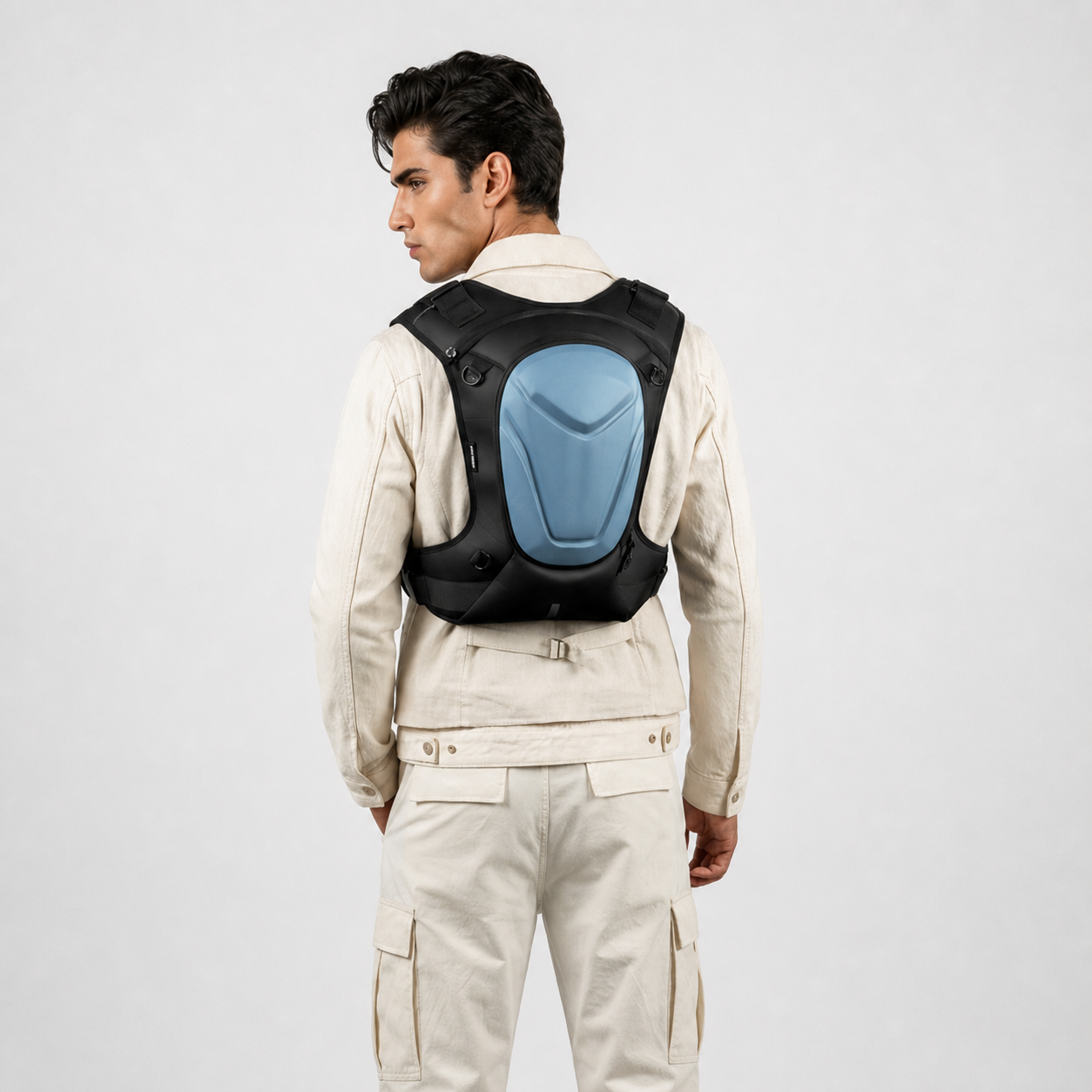 Vantora Flux 10L Backpack + 2L Hydration Bladder - Blue Black